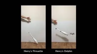 Henry's Pirouette vs Delphin bounce comparison