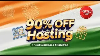 Independence Day Hosting Offer: Up to 90% Off + Free Domain & Migration (15th August, 2025)