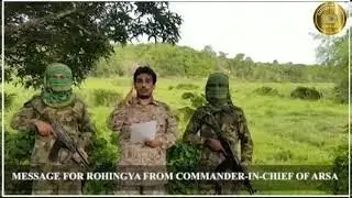 (ARSA) Commander in Chief Abu Ammar Jununi Strong motivational Speech. Rohingya motivational video!