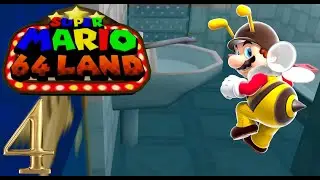 Super Mario 64 Land Folge 4 (100%): Badezimmer Aktion mit Bienen Mario