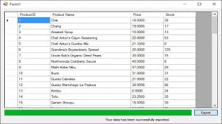 C# Tutorial - How to Export DataGridView to CSV File | FoxLearn