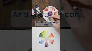 How to Mix Tertiary Colors in Watercolor