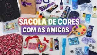 SACOLA DE CORES COM AS MENINAS 🎨💖 | Risadas e surpresas