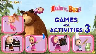 Masha and The Bear Games and Activities 3 : Sunny Kids Games