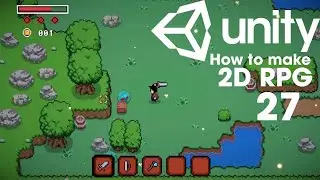Make an 2D Top Down RPG in Unity (Part27 | Bow + Arrow)