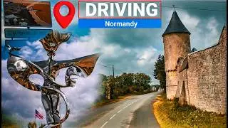 Arromanches-les-Bains - Grandcamp-Maisy Normandy France Driving