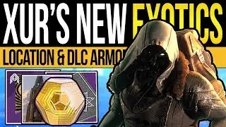 Destiny 2 | XUR'S DLC EXOTICS & LOCATION! New Inventory, Trials Map & Where is Xur | 27th March