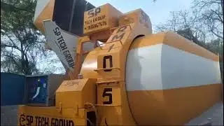 Concrete Batching Plant Working
