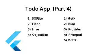 SQflite Test Cases | part 4 | Flutter Todo App | Getx | Bloc | Riverpod | MobX | TDD | SQFlite |