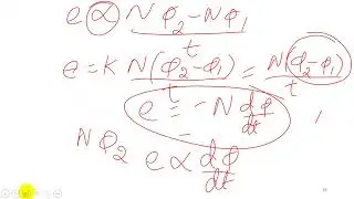 Faraday's law statically and dynamically induced emf