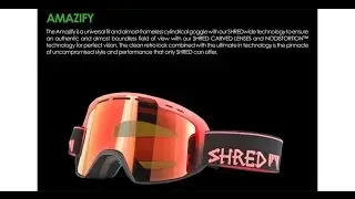SHRED Optics Amazify Goggle Overview - New 2016 Model