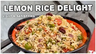 Lemon Rice Delight | Easy Vegan & Vegetarian Meals | One Pot easy meal ideas