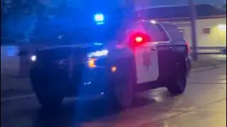 2x Michigan State Police & Saginaw Sheriff Responding (VEHICLE FIRE/PI)