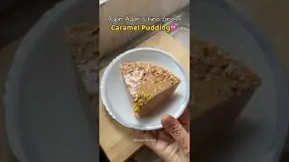 Agar Agar Caramel Pudding Recipe | China Grass Pudding | Eggless Caramel Pudding Recipe