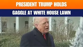 LIVE: U.S. President Trump holds gaggle at White House lawn | USA | Greenland