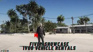 GTA V FiveM Showcase | [QB CORE] 1VOO Vehicle Rentals - Optimized & Simple Car Rental Script