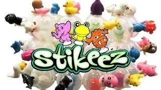 6 Stikeez - Funny Gummy Friends - Surprise Toys for kids! Unboxing by TheSurpriseEggs