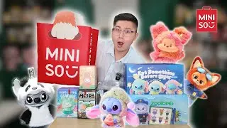 I BOUGHT MY FIRST MINISO BLINDBOXES 😱 Stepping Out of My Comfort Zone