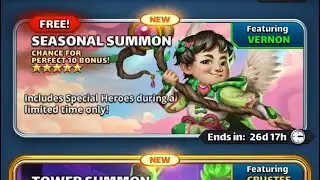 Empires Puzzles : Saison de l’amour et invocations