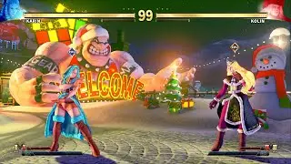 Карин против Колина, Street Fighter V! #СпециальныйПраздник