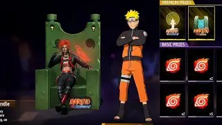 NARUTO CHAPTER 2 NEW ENTRY EMOTE SCATTERING CROWS FREE FIREMAX#viral#trend#freefiremax#subscribe