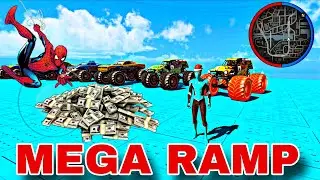 Monster Truck Stunt #1 &ndash; Mega Ramps, Custom Trucks & Crazy Jumps {ANDROID GAMEPLAY}