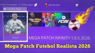 Mega Patch Futebol Realista 2026 Onde Conseguir em Formato de Link (OFICIAL)  PS4 & PS5 DESBLOQUEADO