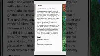 STORY, A Wood Cutter And The God Mercury#story #Stories #generalknowledge#english
