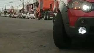 Strada com escape