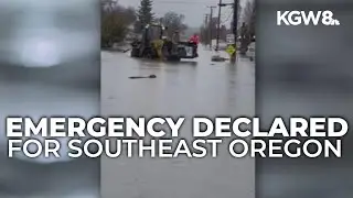 Emergency declared as floodwaters rescue efforts intensify in Southeast Oregon