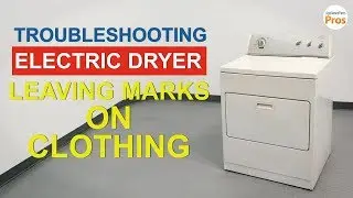 Electric Dryer Leaving Black Marks On Clothes - TOP 5 Reasons & Fixes