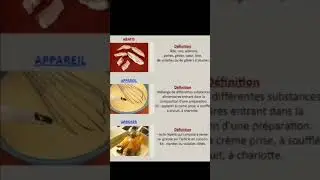 les termes culinaires importants 8❣️abatis❣️apparail❣️arroser❣️