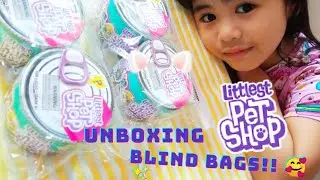 VLOG#3 CHEAP/ON SALE TOY REVIEW: Littlest Pet Shop Hungry Pets Blind Bag Series 3!!