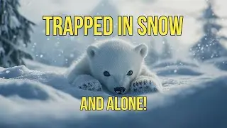 A Brave Farmer Rescues a Trapped Baby Polar Bear From an Avalanche