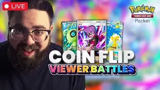 VIEWER BATTLES - Coin Flip To Victory! in Pokemon TCG Pocket