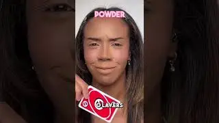 UNO CARDS DECIDE HOW MANY LAYERS OF MAKEUP! 😱😂