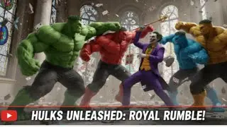 &ldquo;Unstoppable Hulk Team-Up Animation&rdquo; super hero and super fight//for you 