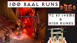 100 Baal Runs: Diablo 2 Resurrected | Loot Highlights