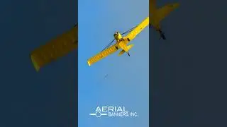 Aerial Banners Piper PA 25 150 Pawnee / Flying over South Beach
