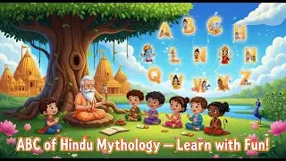 ABC of Hindu Gods 🌈 | A&ndash;Z for Kids | Learn Gods with ABC Letters