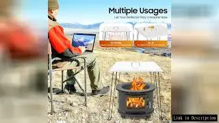 Fire Pit Heat Deflector 24*24*24in Square Fire Pit Burner Cover Stainless-Steel Outdoor Fire Pit Lid