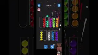 Ball sort #gaming #shorts