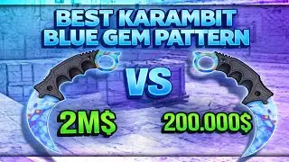 TOP 5 BEST Karambit Blue Gem Patterns in CS2 💎