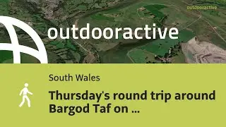 Flyover video: Thursday's round trip around Bargod Taf on July 3, 2025