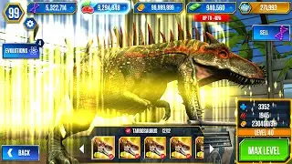 NEW UPGRADE VIP TARBOSAURUS LEVEL 40 | HT GAME