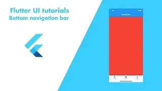 Bottom navigation bar - Flutter UI Tutorials