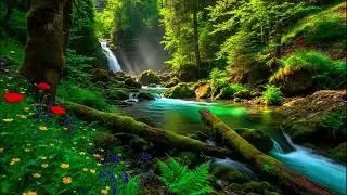 Reading Music | Soft Piano & Water Sounds for Books & Focus