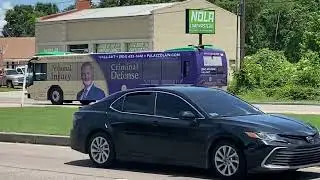 Jefferson Parish Transit Route W3 Lapalco + Staten Vehicle 414