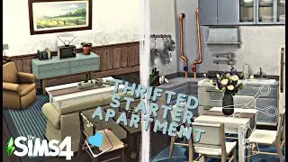 Thrifted Starter Apartment | Sims 4 | San Myshuno