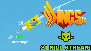Wings.io New ArcadeGo Flag Multiplayer Online Shooting Game! Similar to Agar.io/Slither.io